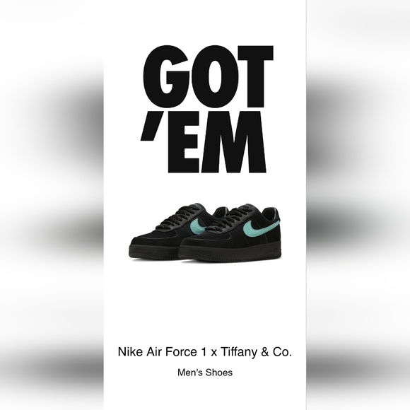 ****SOLD**** Tiffany Nike Air Force One - Picture 6 of 6